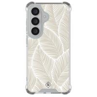 Samsung Galaxy S26 shockproof hoesje - Palmy leaves beige - thumbnail