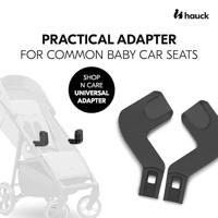 HAUCK Universele Cosy Adapters - Voor SHOP N CARE Kinderwagen - Zwart - thumbnail