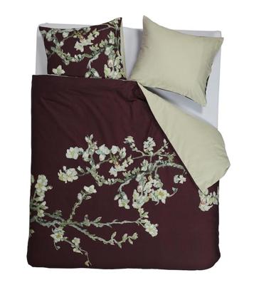 Beddinghouse Beddinghouse x Van Gogh Blossom Dark Red 140x200/220 cm