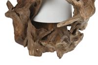 Bureaulamp Home ESPRIT Ijzer Teakhout 30 X 55 X 80 cm - thumbnail