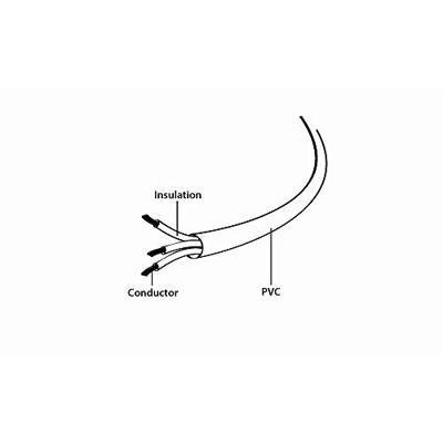 Gembird PC-SFC14M-01 stroomadapter IEC320 C14 -> SCHUKO (F) op een 15 cm kabel