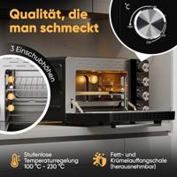 Profi Cook PC-MBG 1277 Mini-oven Multifunctioneel, Kijkvenster, Convectiefunctie, Traploze temperatuurregeling - thumbnail