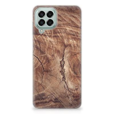 Samsung Galaxy M33 | Bumper Hoesje | Tree Trunk