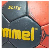 Hummel ballen Elite handbal zwart oranje geel - thumbnail