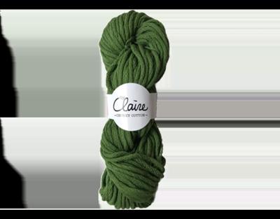 byClaire chunky cotton 008 urban green