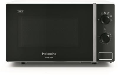 Forno a microonde da appoggio - HOTPOINT - MWHA101W - Bianco - 700 W - 20 L - 45,2 x 36,5 x 26,2 cm