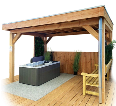 Veranda robuust 500x300 cm Buitengewoon de Boet - Buitengewoon de boet