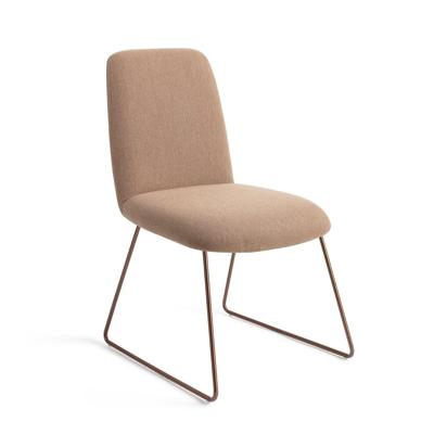 Jesper Home Eetkamerstoel 'Taiwa' Slide Rose, kleur Whisper Wheat