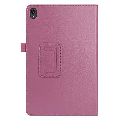 Lunso - Stand flip sleepcover hoes - Lenovo Tab P11 / P11 Plus - Paars Lunso - Stand flip sleepcover hoes - Lenovo Tab P11 / P11 Plus - Paars