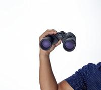 Olympus Binocular 10x50 S - Verrekijker Ideaal Voor Natuurobservatie, Dieren In Het Wild, Vogels Kijken, Sport, Concerten - Zwart - thumbnail
