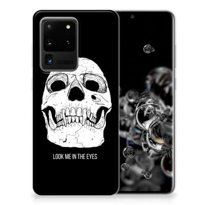 Silicone Back Case Samsung Galaxy S20 Ultra Skull Eyes Silicone Back Case Samsung Galaxy S20 Ultra Skull Eyes