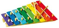 Small Foot houten xylofoon kleurrijk - thumbnail