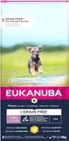 Eukanuba Puppy Small & Medium kip graanvrij hondenvoer 2 x 12 kg - thumbnail