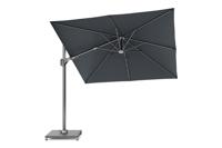 Platinum | Zweefparasol Voyager T² 270 x 270 cm | Faded Black - thumbnail