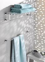 GROHE Essentials Cube Handdoekhouder - 60cm - chroom 40509001 - thumbnail
