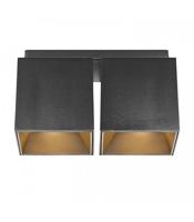 Wit zilveren plafondlamp met GU10 fitting Nordlux Ethan 2110400101 - thumbnail
