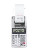 Citizen SH-EL1611V Calculator Sharp EL1611V Grijs Print - thumbnail