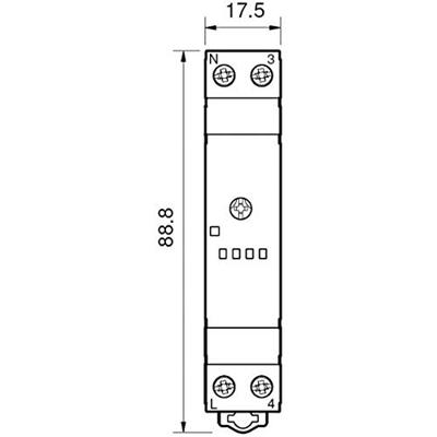 Finder 14.01.8.230.0000 Trappenhuislichtautomaat - thumbnail