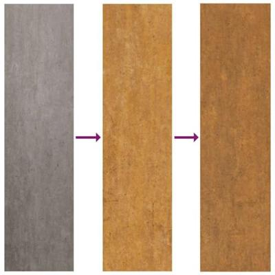 Poort 85x200 cm boomontwerp cortenstaal Poort 85x200 cm boomontwerp cortenstaal