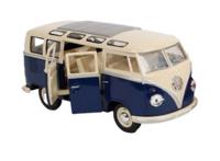 Kinsmart schaalmodel VW Classic 1962 1:24 die cast blauw - thumbnail