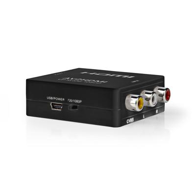 Nedis VCON3456AT Composietvideo-naar-hdmi™-converter 1-wegs - 3x Rca (rwy) Hdmi™-uitgang