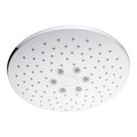 Hoofddouche VM Alor 1/2 Inch 3 Standen Ø 21.5cm Antikalk Waterbesparend Chroom/Wit - thumbnail