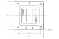 Digitus DA-90303-1 27 Zwart flat panel muur steun - thumbnail