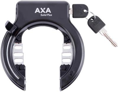 AXA ring- en accuslot set "solid plus" frame-akkusch. set solid plus az shimano