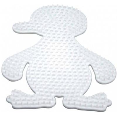 Hama strijkkralenbordje - pinguïn