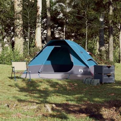 VidaXL Koepeltent 2-persoons waterdicht blauw