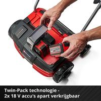 Einhell GC-SC 36/31 Li - Solo Power X-Change Verticuteermachine Li-ion Accu Uitwerp aan achterzijde, In hoogte verstelbare greep met klapfunctie, Zonder accu - thumbnail