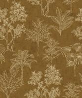 Galerie Zen Behang met getekende bomen motief - DWP0361-04 - thumbnail