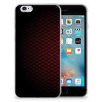 Apple iPhone 6 | 6s | TPU bumper | Geruit Rood - thumbnail