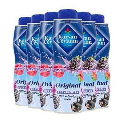 Siroop karvan cevitam bosvruchten 600ml | 6 stuks
