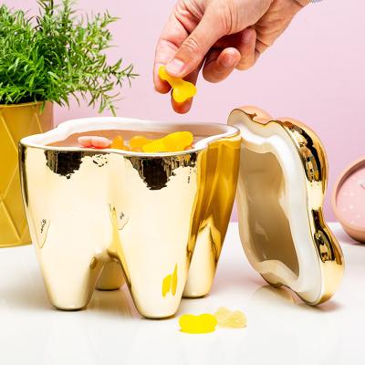 Sweet Tooth Snoeptrommel - Goud Sweet Tooth Snoeptrommel - Goud