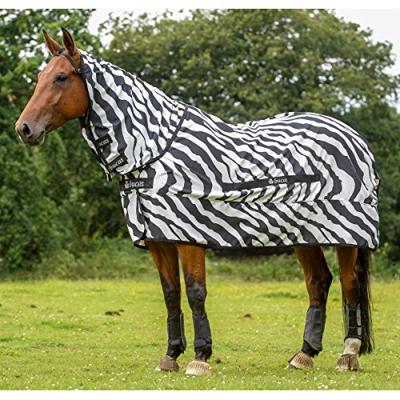 Bucas Sweet-itch Zebra deken zwart/wit maat:183 Bucas Sweet-itch Zebra deken zwart/wit maat:183