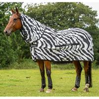 Bucas Sweet-itch Zebra deken zwart/wit maat:183 - thumbnail