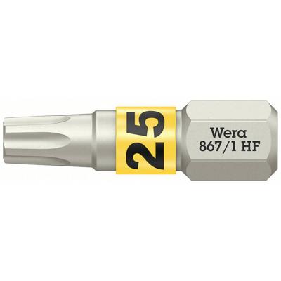 Wera 867/1 TORX® HF bits met vasthoudfunctie, TX 25 x 25 mm - 05066143001