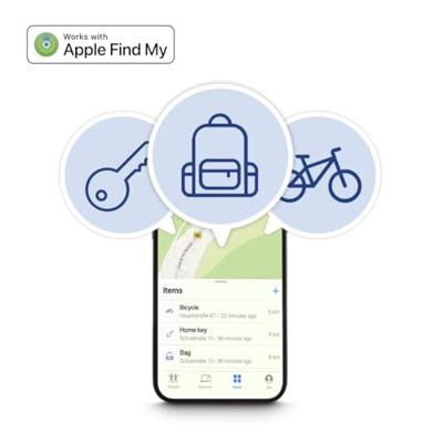 Hama Item Finder für Apple Wo ist-App Keyfinder Wit - thumbnail