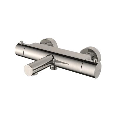 Style thermostatische badmengkraan cooltouch geborsteld staal Style thermostatische badmengkraan cooltouch geborsteld staal