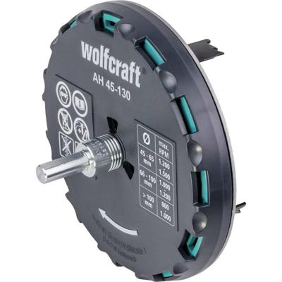 Wolfcraft Gatenzaag | Verstelbaar | Ø45-130mm | 1 stuk - 5978000