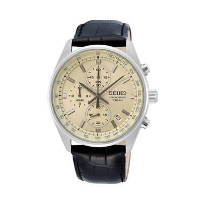 Seiko horloge SSB383P1 zilverkleur