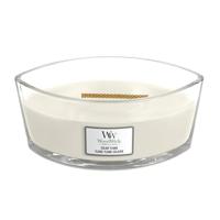 WoodWick Geurkaars Ellipse Solar Ylang - 9 cm / 19 cm - Geurkaars in Glas - Houten Lont - thumbnail