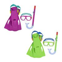 Bestway Set Masker en Buis Junior Afvoerklep Assorti Kleur +7 Jaar Strand en Zwembad 24070 - thumbnail