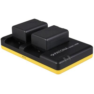 Panasonic VW-VBT190 / VW-VBT380 Dual USB lader (Patona)