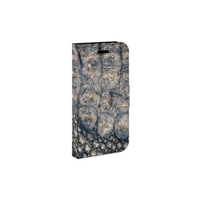Samsung Galaxy Xcover 3 | Xcover 3 VE | Telefoonhoesje | Met pasjeshouder | Krokodillenprint