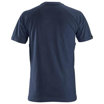 Snickers t-shirt 2504 d.blauw 9500-xl