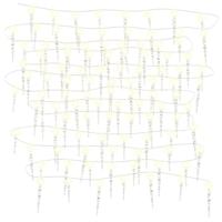 VidaXL Kerst ijspegellamp 100 led's warm wit 10 m acryl pvc - thumbnail