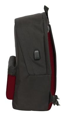 Schoolrugzak Munich +usb munich Zwart 31 x 44 x 18 cm