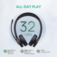 Yealink WH64 Dual Teams-Headset met Draadloze Microfoon en Microfoon voor PC en VoIP-telefoons - thumbnail